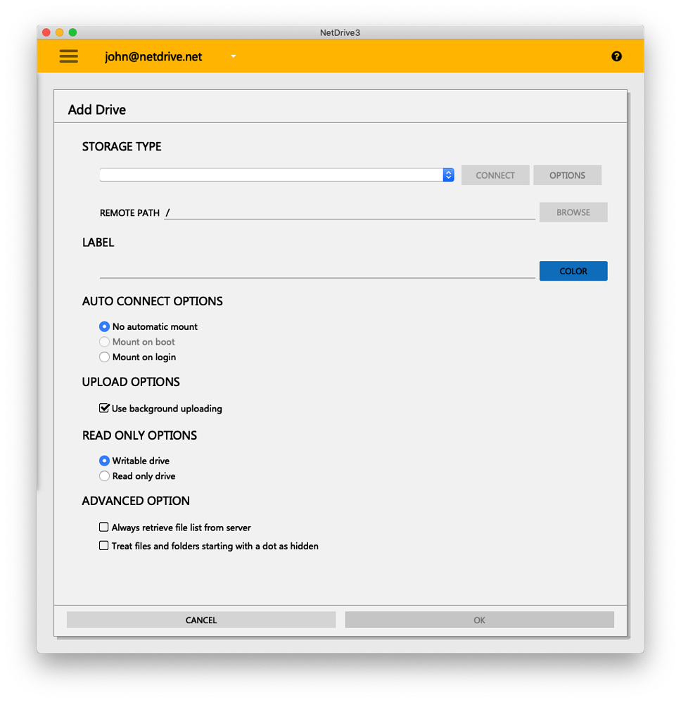 netdrive 2 connection netdrive 2 connection