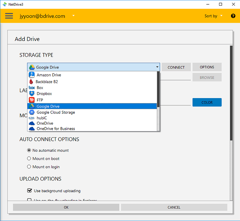 netdrive sync