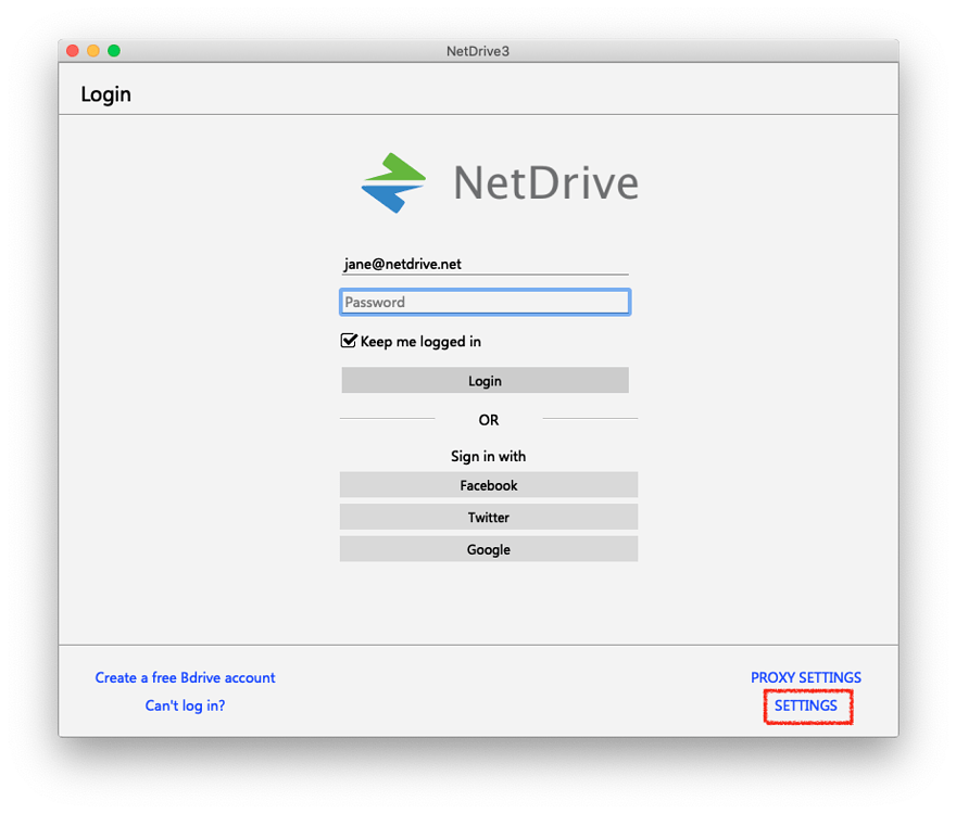 does netdrive collect data you send