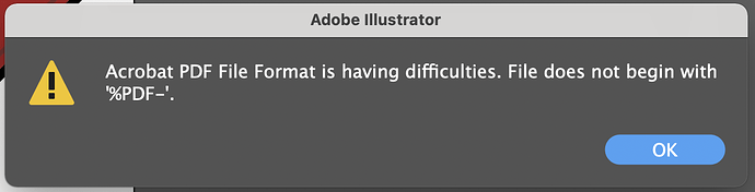 AdobeIllustratorAIFileError